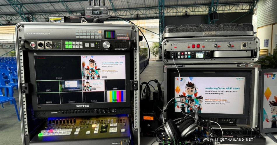 High-quality video switcher rental in Thailand for seamless event video production (2)