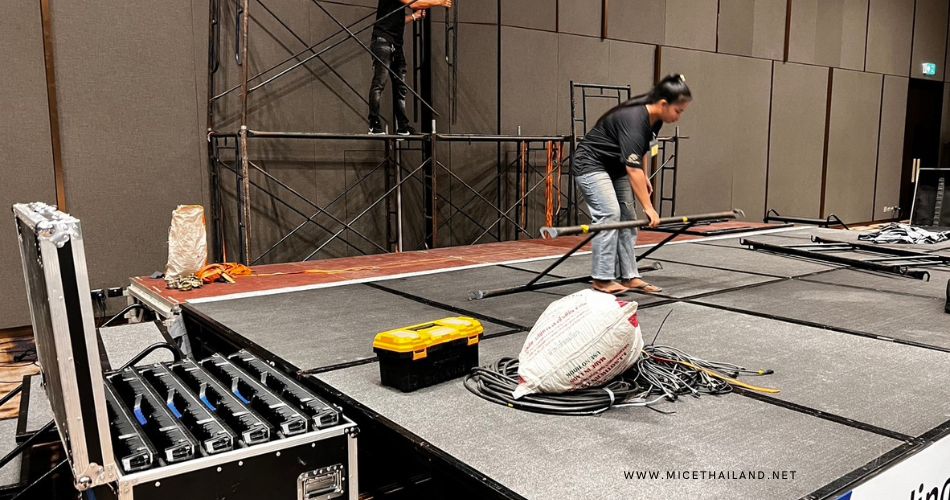Portable LED screen rental in Bangkok for flexible event setups and clear visuals